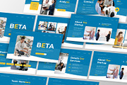 Beta - Startup PowerPoint Template, a Presentation Template by GraphauseProject (Thumbnail 4 of 6)