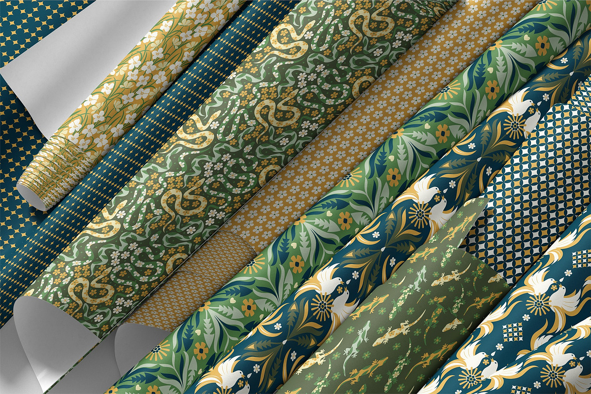 Magical Meadow Pattern Collection, a Pattern Graphic by MarynArts (Photo 14 of 14)