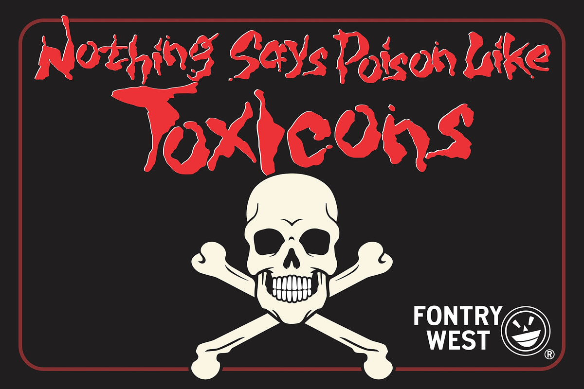 ToxIcons, a Symbol Font by Fontry West (Photo 8 of 9)