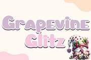 Grapevine Glitz - Handwritting, a Handwritten Font by Charmingbear59.design (Thumbnail 1 of 5)