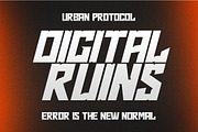 Norezo - A Futuristic Display Font, a Sans Serif Font by Afkari Studio (Thumbnail 5 of 9)
