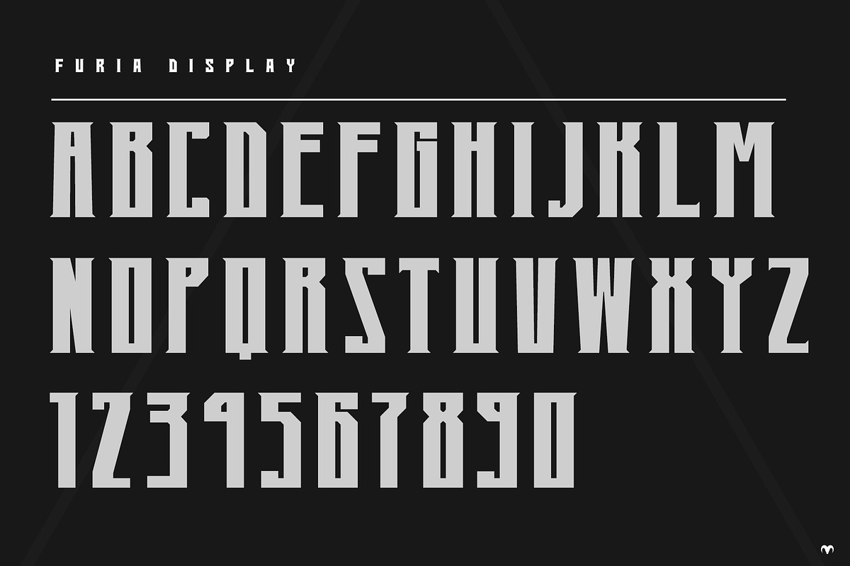 FURIA - A FEARLESS FONT preview 4