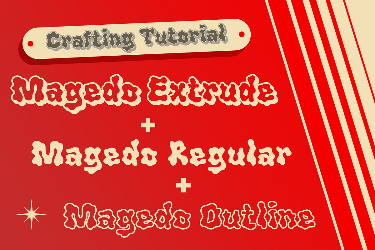 Magedo 3D, a Handwritten Font by Craft Supply Co. (Photo 2 of 8)