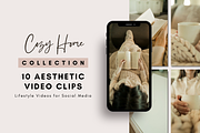Cozy Home: 10 Aesthetic Video Clips, a Social Media Template by sociallyswanky (Thumbnail 1 of 5)
