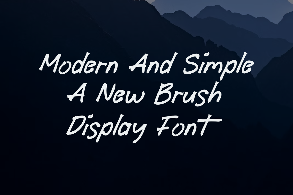 The Tragha - Font, a Handwritten Font by artchiles_design (Photo 2 of 5)