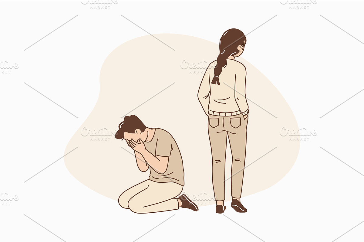 Fading Ties Illustration, an Object Graphic by Jump Studio (Photo 12 of 12)