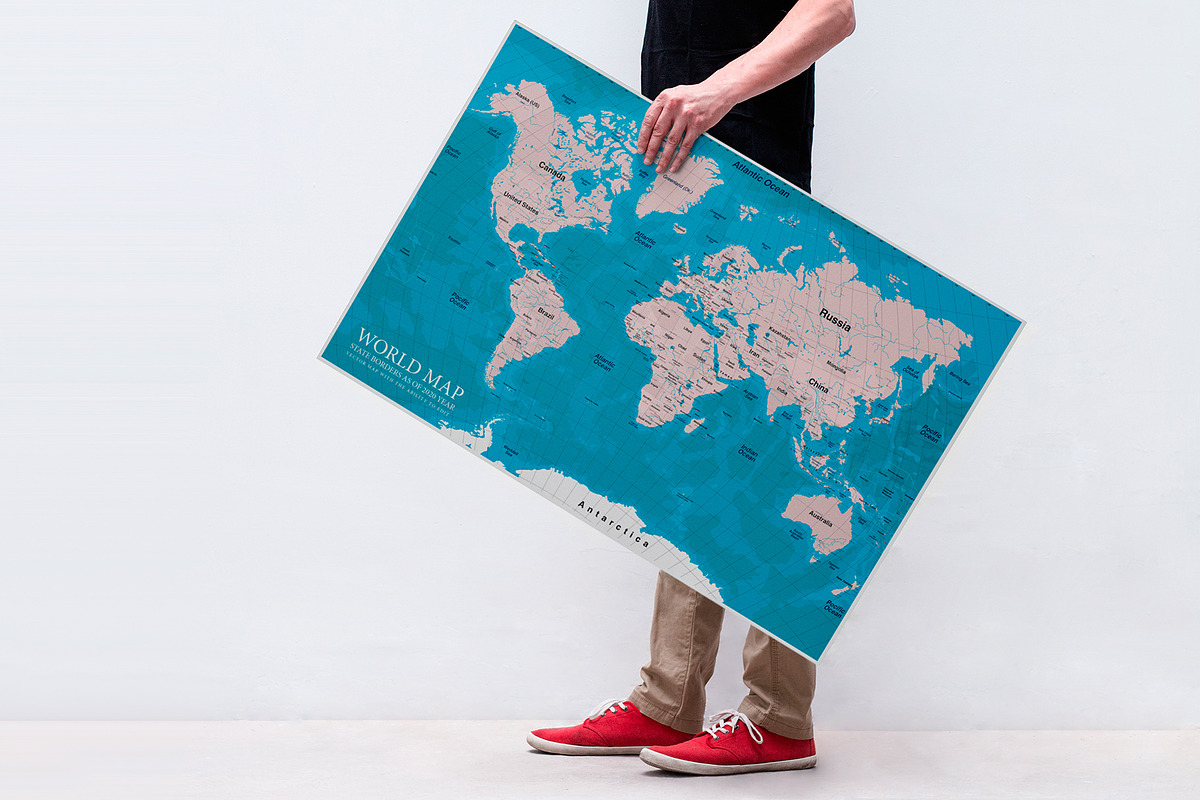 World map, an Object Graphic by DOBROGRAPH (Photo 5 of 6)