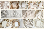 Seasonal Stationery Card Mockups., a Product Mockup by Designwork (Thumbnail 4 of 11)