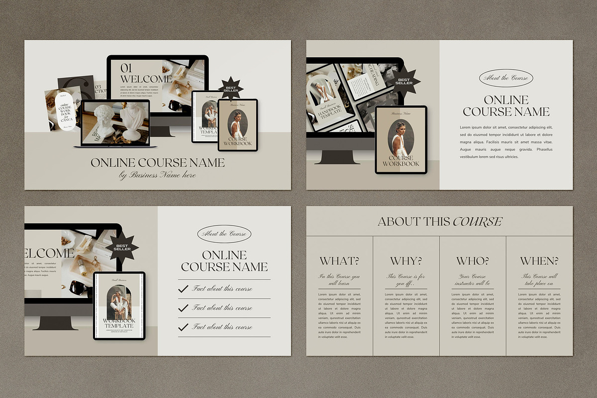 Coach + Course Creator Bundle CANVA, a Magazine Template by Studio Loire (Photo 20 of 76)
