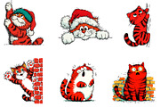 funny cat clip art, an Illustration by CreationArt (Thumbnail 4 of 5)