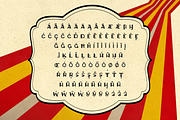 Circus Marquee - Bold Retro Typeface, a Sans Serif Font by Mr.Typeman (Thumbnail 2 of 9)