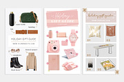 Pinterest Gift Guide Templates, a Mockup by Oh so Lively (Thumbnail 2 of 7)
