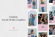 Fashion Animated Instagram Stories, a Social Media Template by Social Corner Graphics (Thumbnail 1 of 9)