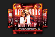 Club life. Live it up, a Flyer Template by CocoDesign (Thumbnail 1 of 2)