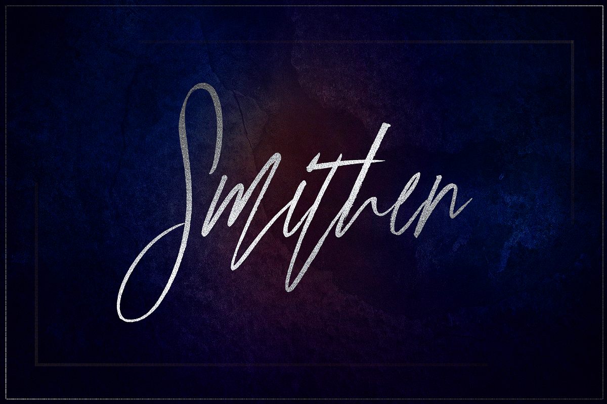 Gold Mastey Artictic Brush Font preview 8