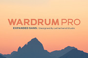 Wardrum PRO Sans Serif, a Sans Serif Font by Letterhend Studio (Thumbnail 1 of 9)