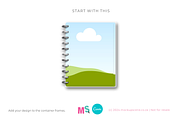 Big Happy Planner Canva Mockup, a Books & Magazine Mockup by Mockup Scene (Thumbnail 11 of 12)