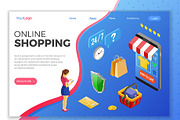 Online Internet Shopping Isometric, a Finance Illustration by TAlex (Thumbnail 4 of 6)