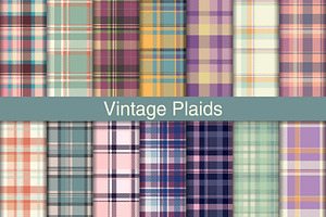 #264 Vintage Plaids