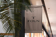 Logo Mockup Hanging Flag Sign, a Product Mockup by Asylab (Thumbnail 4 of 5)