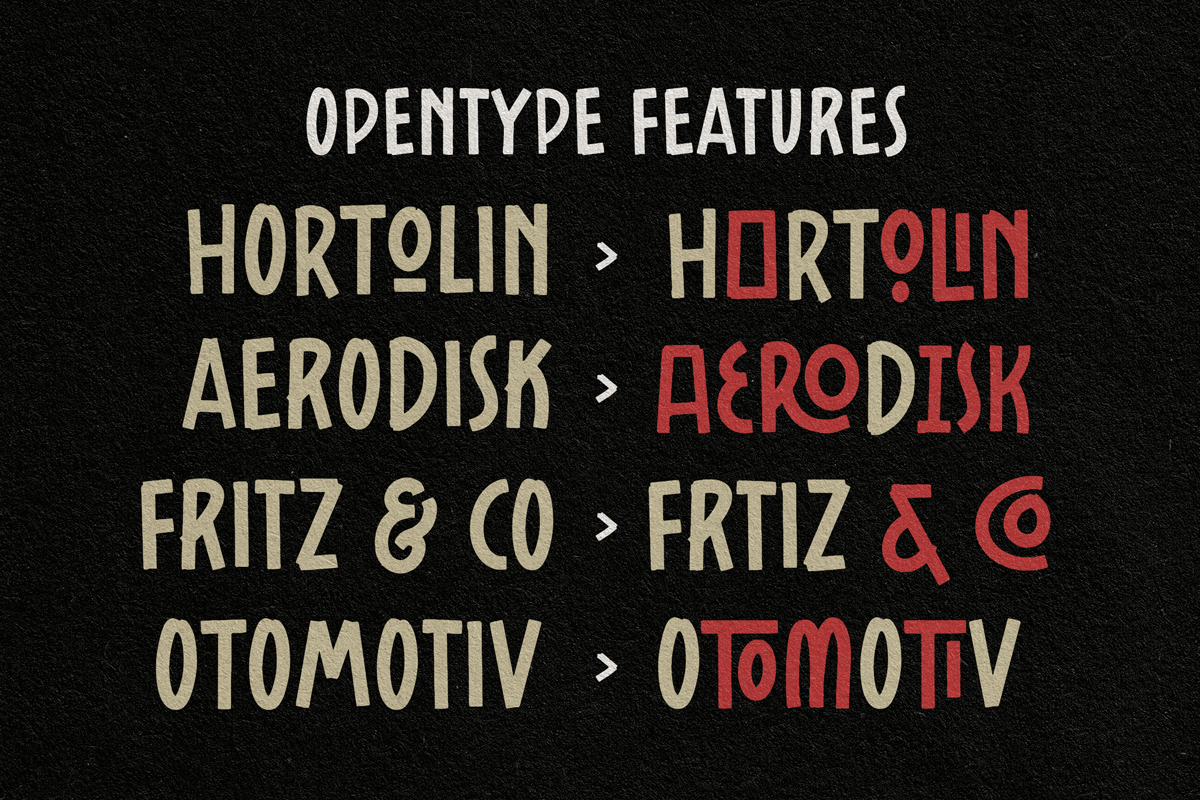 Labroses Quirky Typeface preview 8