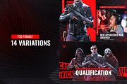 E - Sports Social Media Template, a Social Media Template by Creathift (Thumbnail 5 of 7)