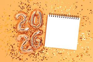 2026 New Year concept., a Holiday Photo by rorygez fresh