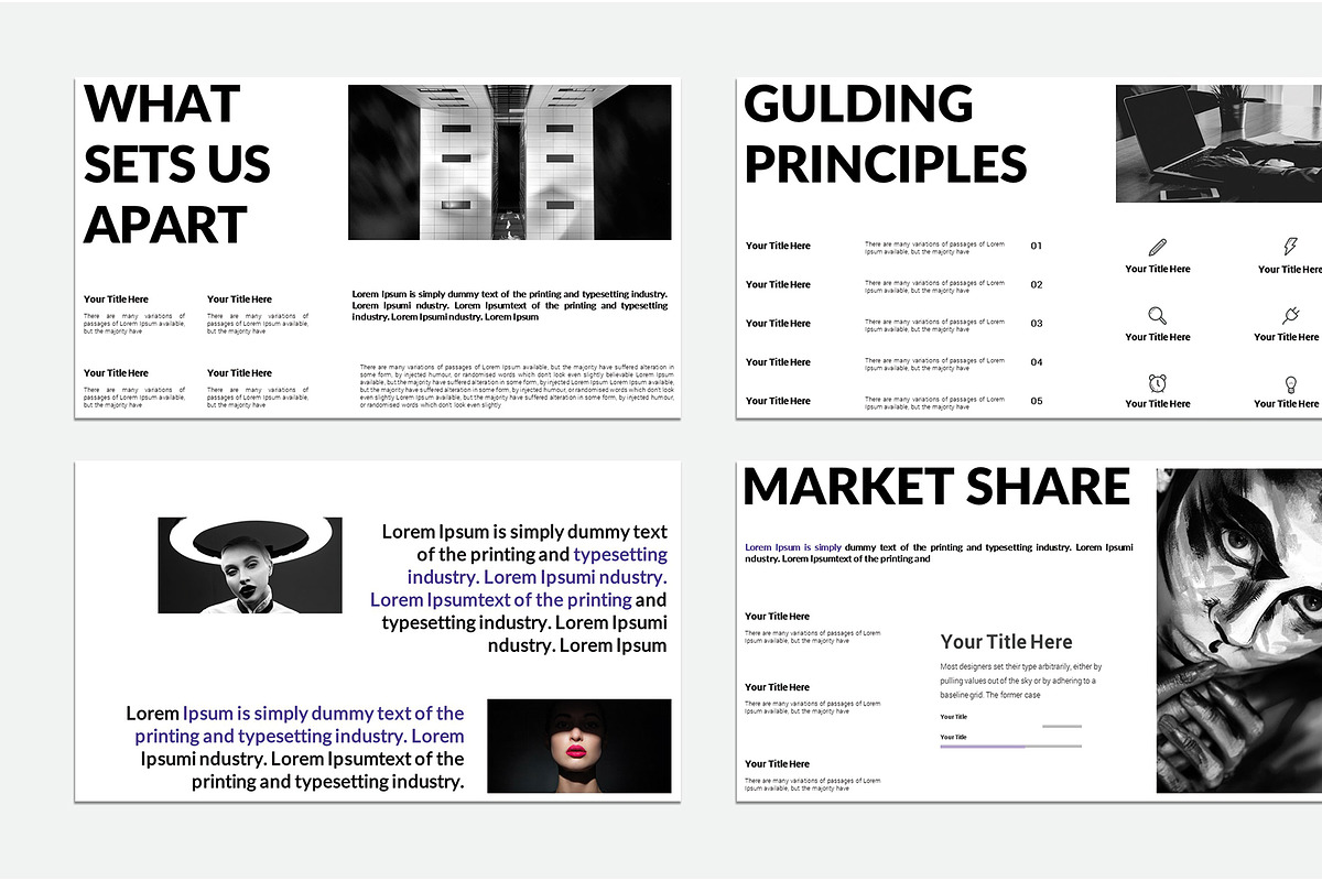 Marketing Plan Presentation, a Marketing Template by Blackcloud_Creations (Photo 4 of 6)