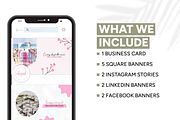 Event Planner Marketing Canva Bundle, a Social Media Template by Branding by Kellsey (Thumbnail 2 of 5)