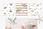 Sea Voyage. Kids graphic collection, an Animal Illustration by polikarpovaart (Thumbnail 5 of 9)