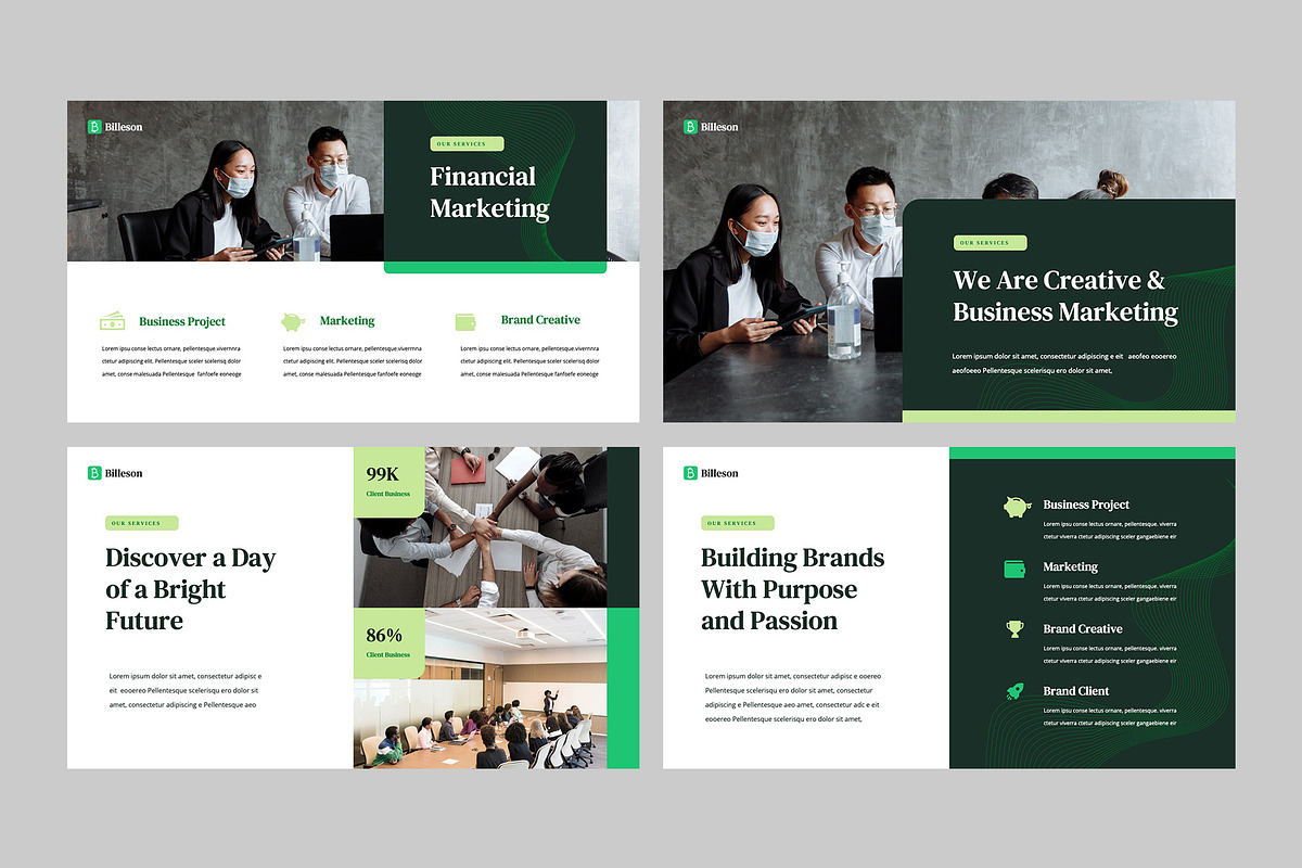 BILLESON - Powerpoint Template, a Presentation Template by rgbryand