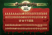 Deathgrin, a Serif Font by Burntilldead (Thumbnail 9 of 11)