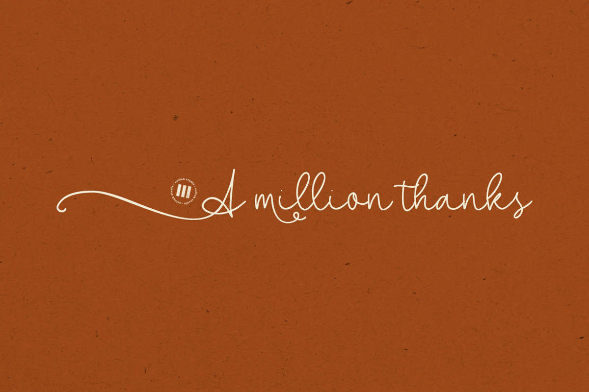 Shallylova | A Lovely Monoline Font, a Script Font by Colllab Studio (Photo 12 of 12)