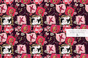 Valentine Doodles Seamless Patterns, a Pattern Graphic by KaramfilaS (Thumbnail 3 of 18)