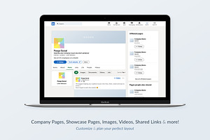 LinkedIn Social Media Mockups Pack