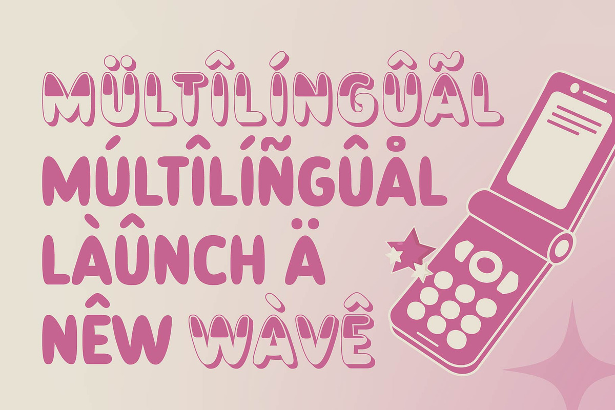 Cuplis - Y2K Handwriting Font, a Sans Serif Font by Huge Dream Studio (Photo 5 of 9)