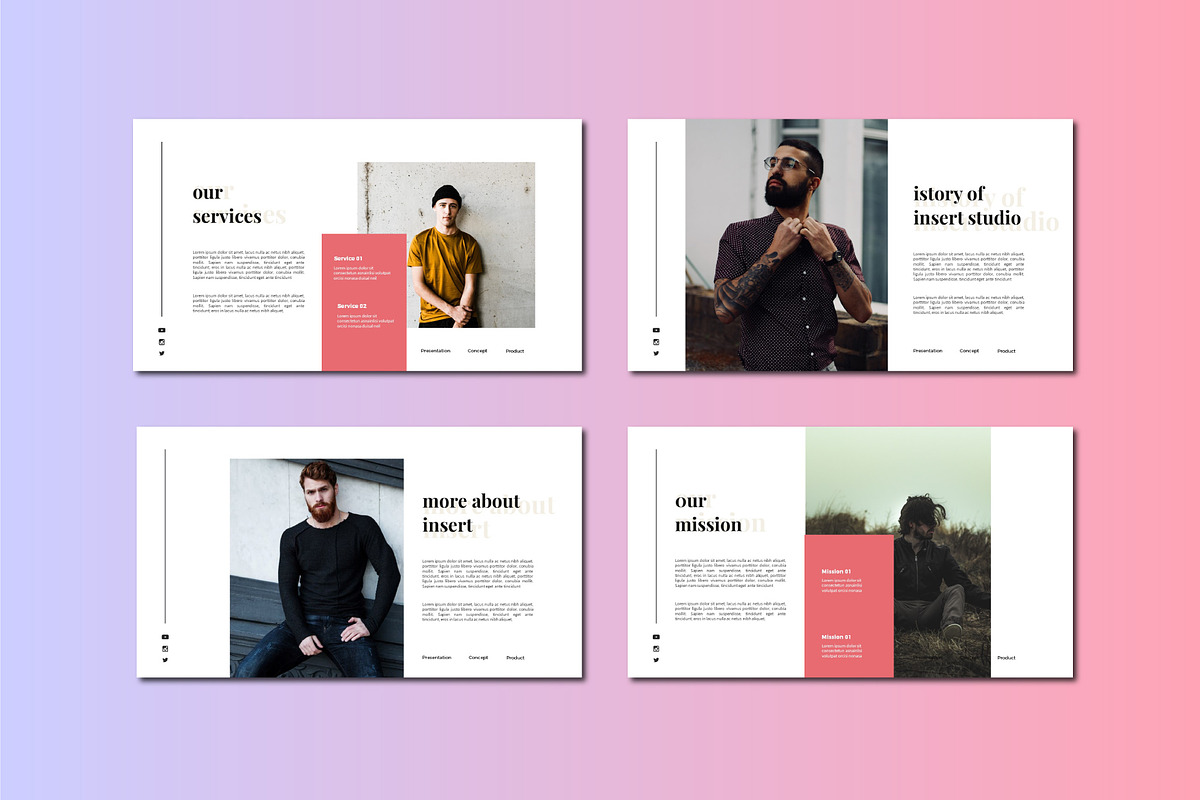 Insert Powerpoint Template, a Presentation Template by GridlineType (Photo 3 of 7)