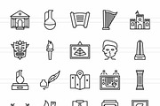 Museum Line Icons, an Icon by IconBunny (Thumbnail 2 of 2)
