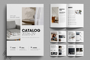 Interior Product Catalog Template, a Brochure Template by MightyDesign