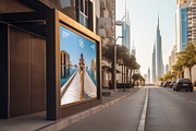 20 Street Poster and Banner Mockups, an Advertising Mockup by optimism (Thumbnail 5 of 21)