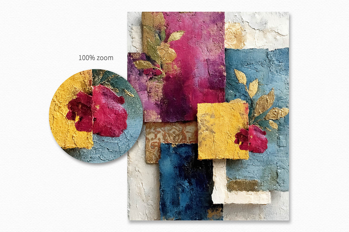 Vibrant Sari Textures, a Decorative Illustration by rileyBgraphics (Photo 6 of 6)