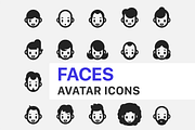 Avatar Icons, an Outline Icon by Sarunw (Thumbnail 1 of 4)