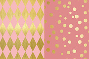 Blush & Gold Wedding Papers, a Texture Graphic by Chus Moreno Studio (Thumbnail 4 of 5)