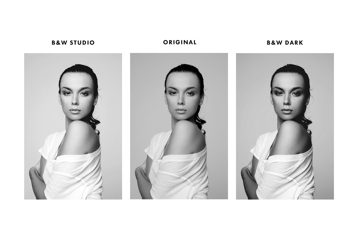 B+W - 8 PS Actions, an Action Add-On by MelanthaGraphics (Photo 2 of 5)