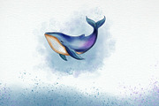 Watercolor Procreate Brushes, a Brush Add-On by Elatedowl (Thumbnail 4 of 6)