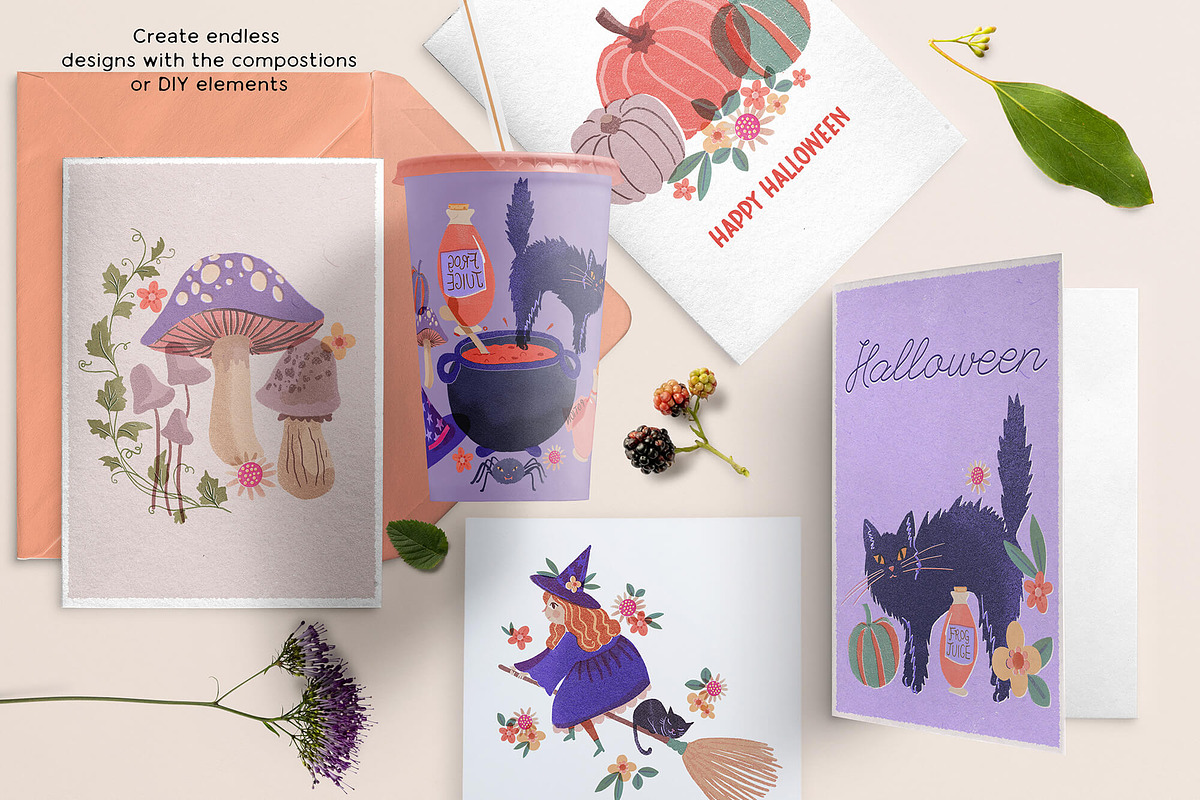 Happy Halloween Clipart, an Illustration by Twigs and Twine (Photo 6 of 8)