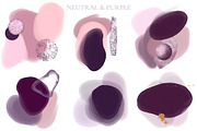Neutral & Purple, a Texture Graphic by Salted Galaxy (Thumbnail 4 of 13)