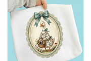 Thrifted Coquette Easter Goose Png, an Illustration by designcity5 (Thumbnail 1 of 4)