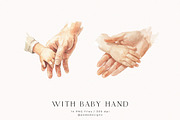 With Baby's Hand, a Person Illustration by PeDe Designs (Thumbnail 7 of 8)