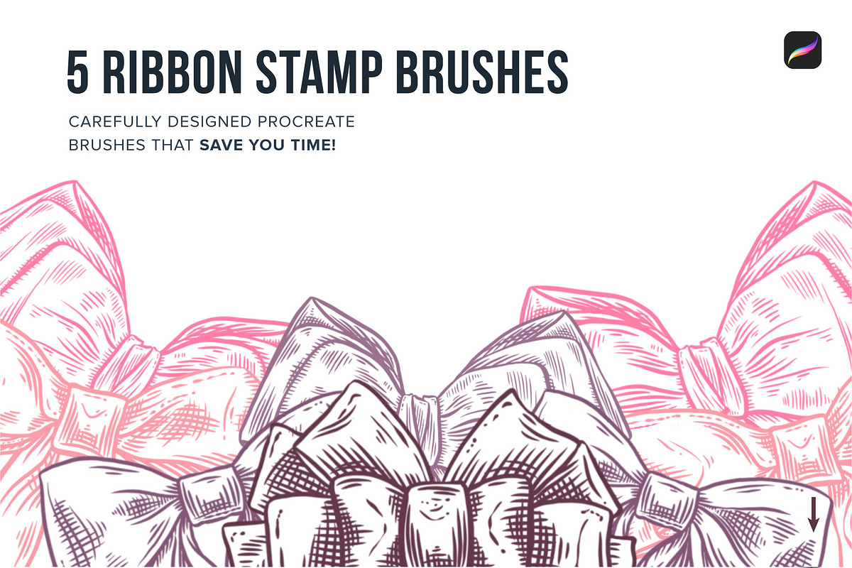 120 Floral Procreate Stamp Brushes, a Brush Add-On by Riveros Illustration (Photo 8 of 13)